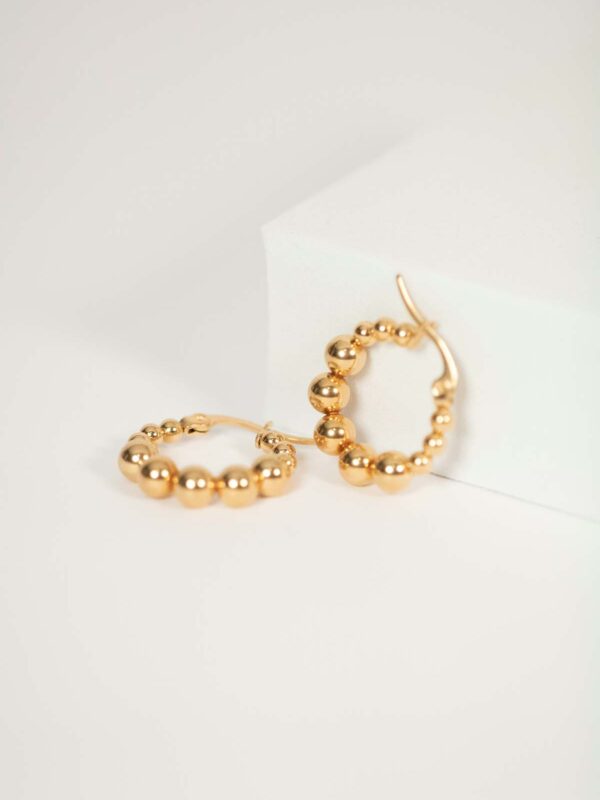 Waterdrops Gold Earrings
